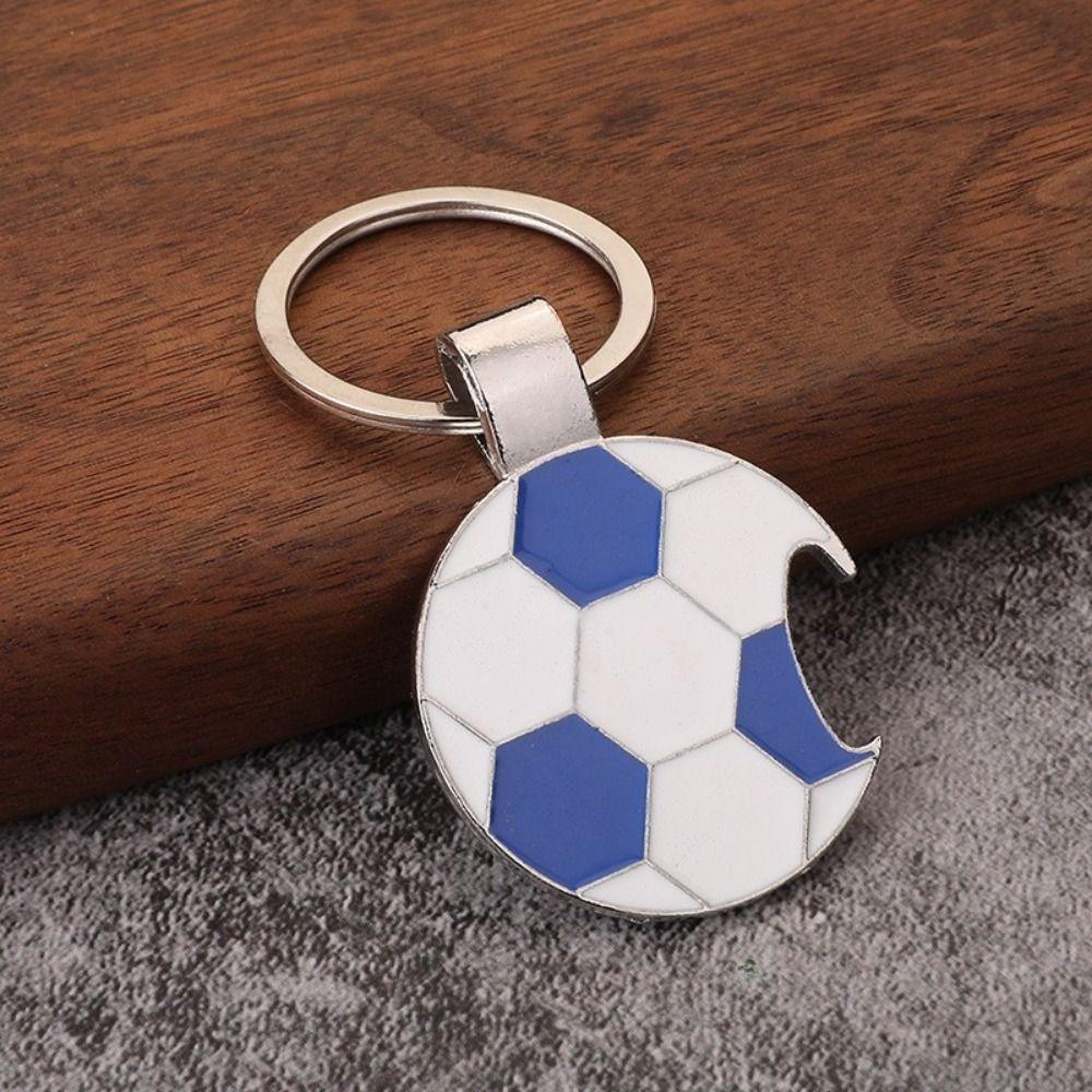 Decorative Football Key Chain Mini Football Car Key Ring Creative Sports Key Rings  for Backpack