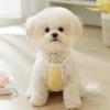 Small Fresh Candy Color Striped Suspender Dog Clothing Small Dog Teddy Bears Magic Fight Spring Summer Pet Clothing