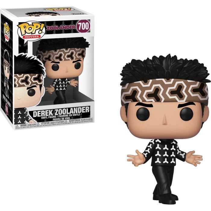 Figurine Funko Pop! Movies: Zoolander - Derek - 9 cm - FUNKO - Figurine - Mixte - A partir de 3 ans