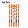 Premium Carbide Triangle Drill Bits for Glass Tile and Ceramic Set of 5
