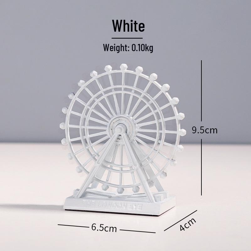 High-End Metal Landmark Building Model for Office & Living Room Decoration