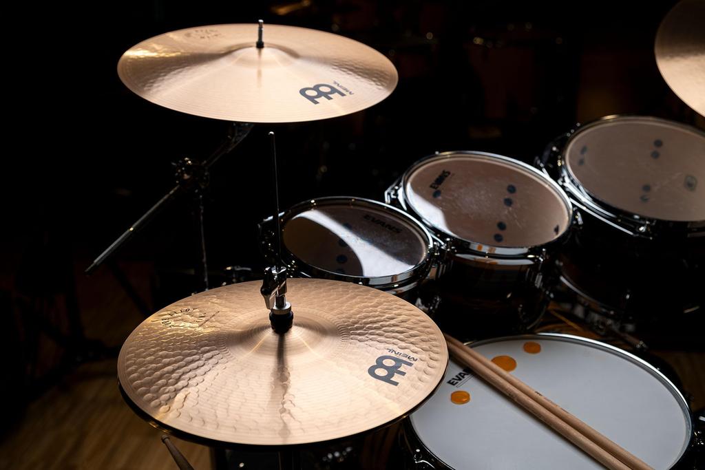 MEINL Cymbals Pure Alloy Series Cymbals Soundwave Hihat PA15SWH Hi-hat 15" []