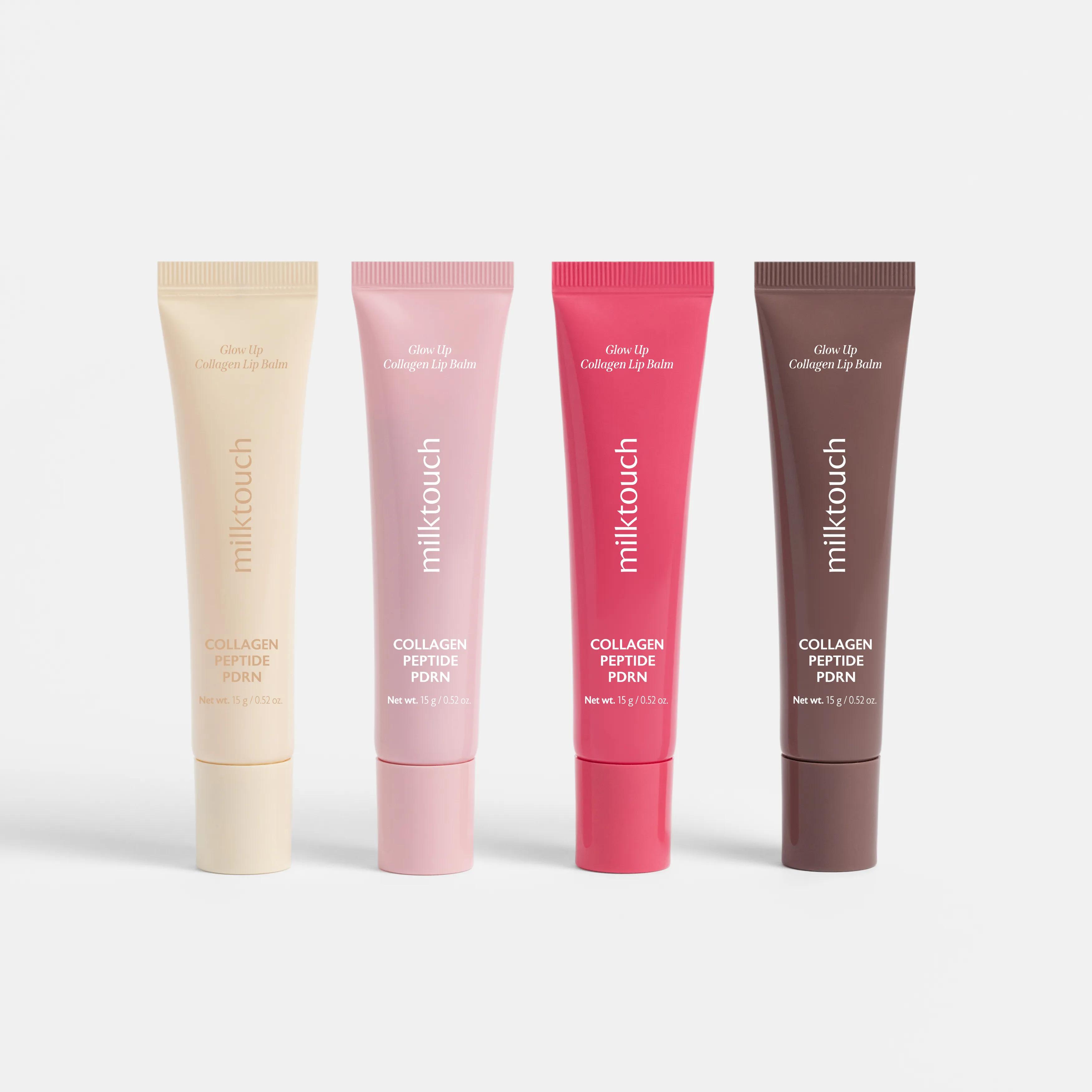 MilkTouch Glow Up Collagen Lip Balm (4 Colors) Bubble Sugar