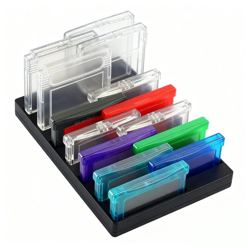 14 In 1 Game Card Storage Organizers for NS Game Systems Space Saving Design Antislip Base Storage Holder