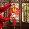 3D New Year Door Decoration Cartoon Lucky Charm Door Hanging Horse Year Pendant  Home Furnishings