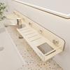 Wall Mounted Bathroom Shelves No-Drill Wall Display Shelf U-Shaped Storage Rack  Washbasin