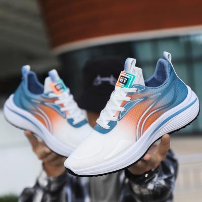Ultra-light Soft-soled Mesh Splicing Running Shoes Summer Men's Shoes Breathable Shoes Co-ed Sports Running