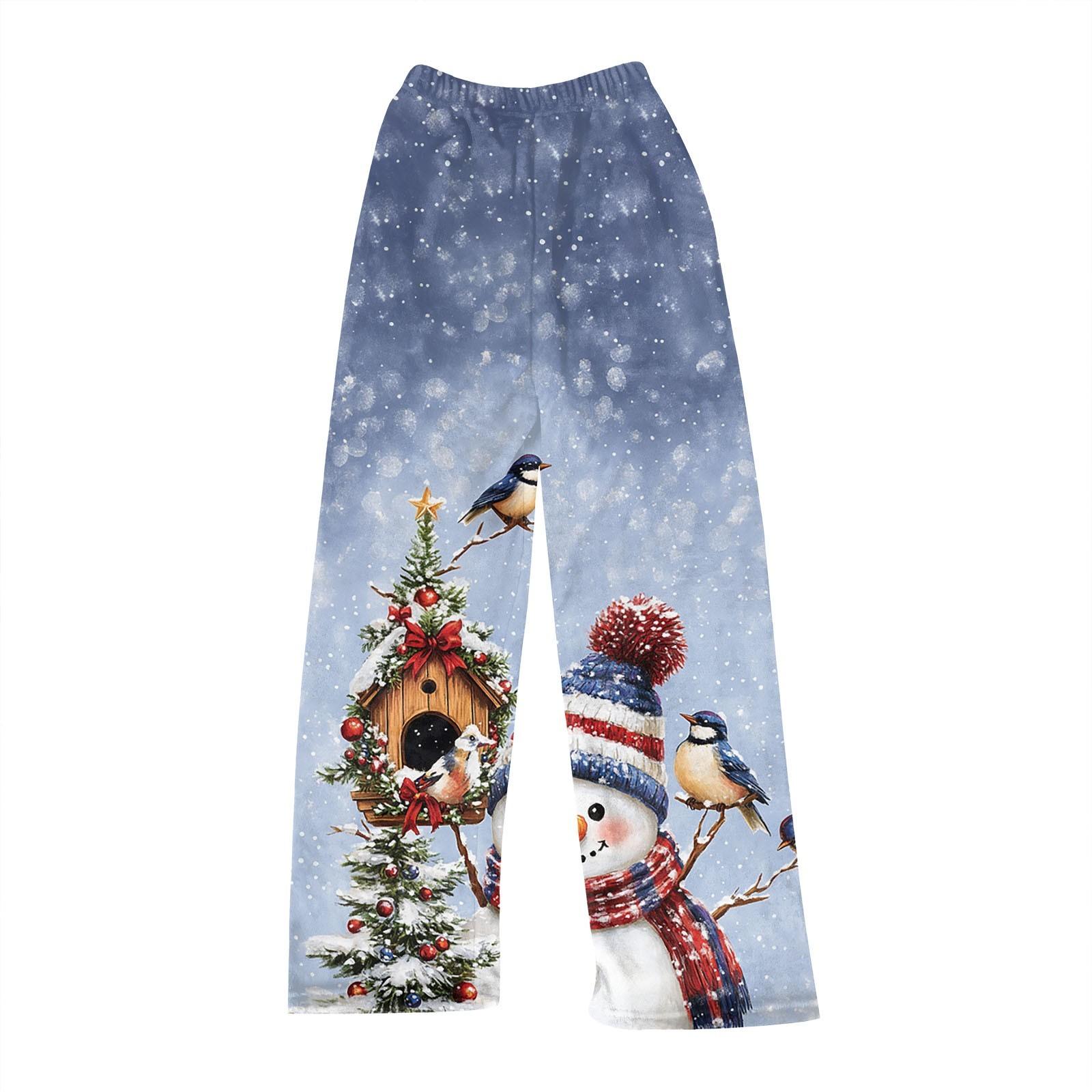 

Детские модные зимние брюки, длинные брюки, пижамы 160 небесно-голубой