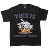 Muffin This Is Unacceptable Blue Tan Heeler T-Shirt
