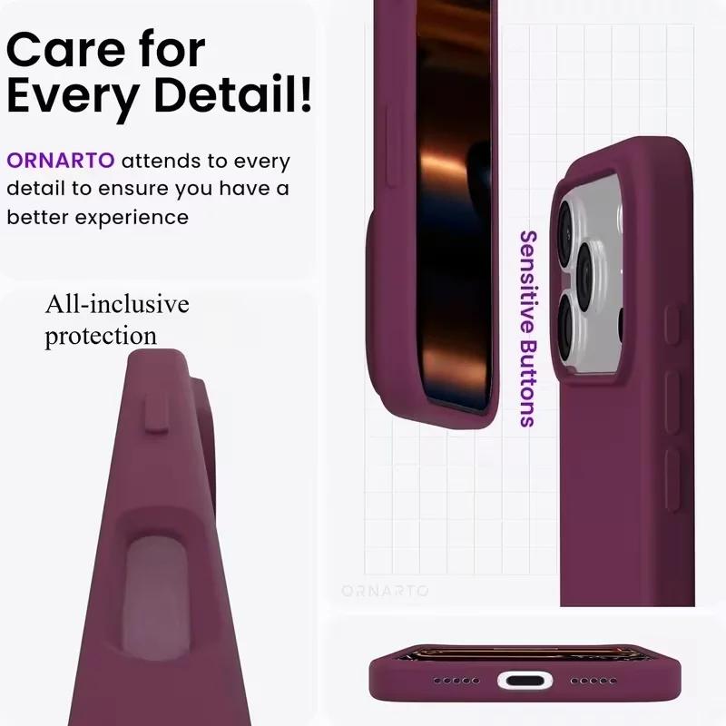 Fashion Premium Liquid Silicone Official Original Phone Case for IPhone 18 Pro Max 17 16 15 11 12 14 13 Pro Shockproof Anti Scratch Protection Cover
