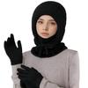 Women's Woolen Winter Hat with Integrated Scarf & Mask - Thick Knit for Warmth & Ear Protection
