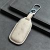 Car Key Case Cover Fob For Geely Galaxy E5 L7 L6 E8 Max 1.5T Plus Air Pro   Keychain Durable Pu Leather Accessories