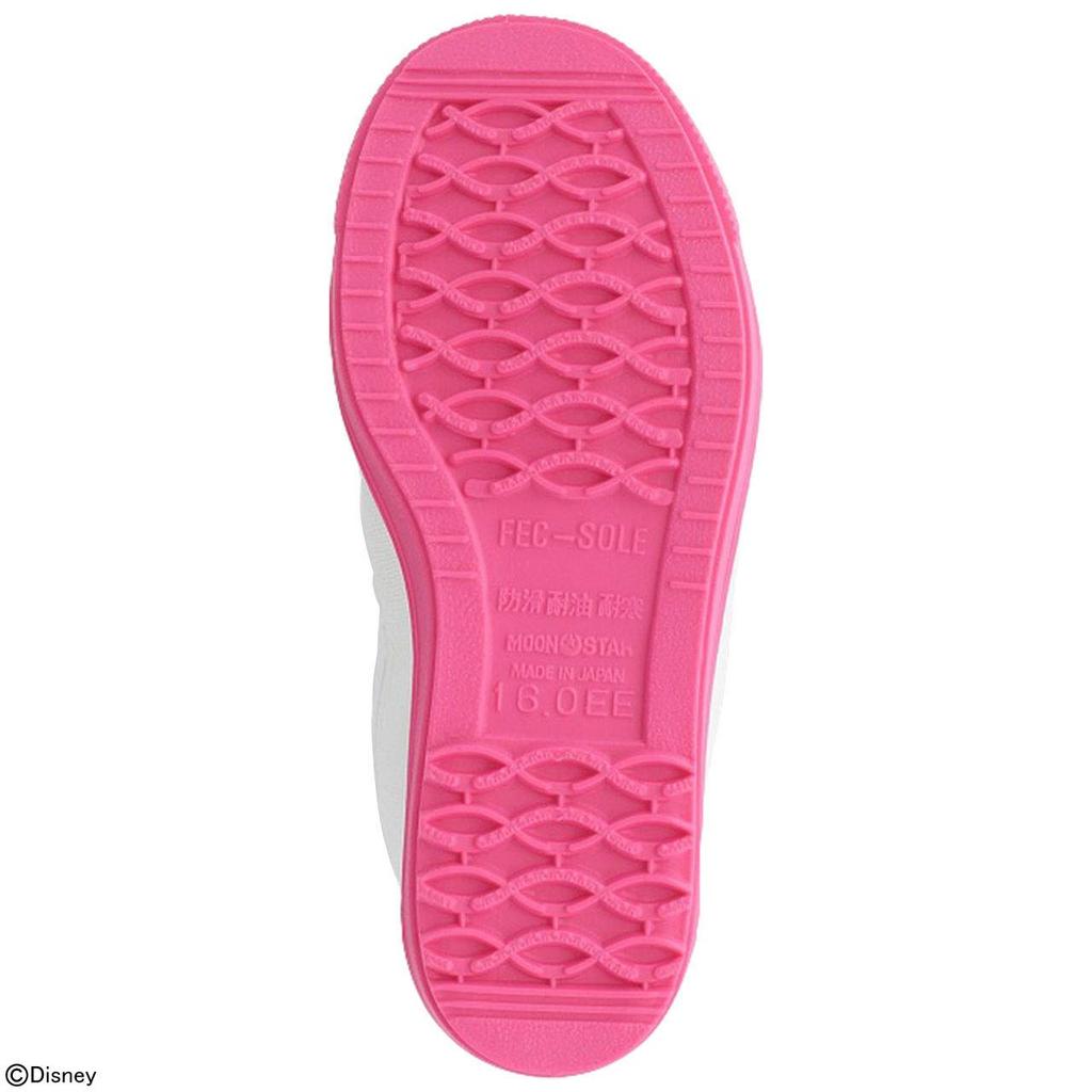 Disney DN08 Volleyball Indoor Made In Sizes 2E Shoes, Japan, Kids', 14-19cm, Pink, 19.0cm,