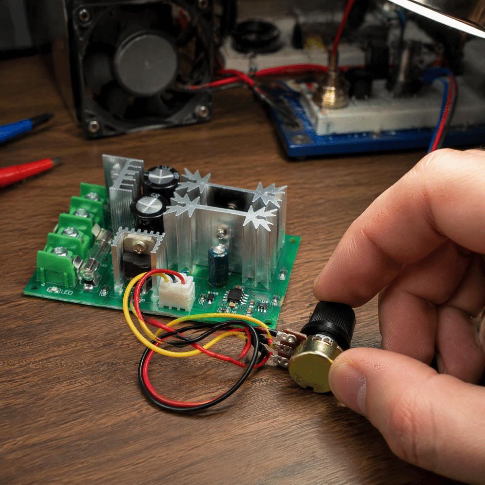 12V 24V 36V 48V Compatible PWM DC Motor Speed Controller Brush Motor Driver Module For DC Motors