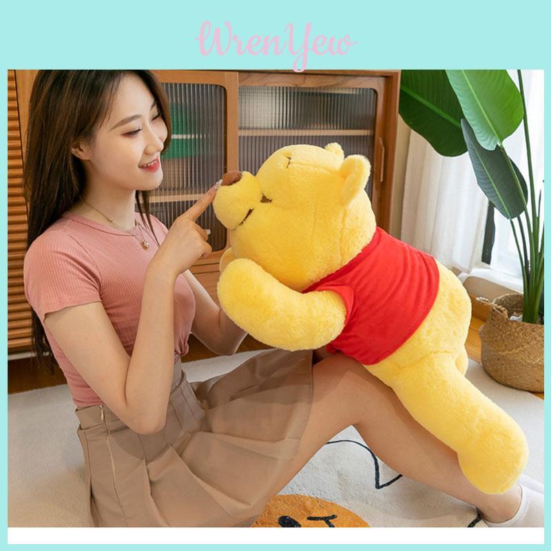 Large Cute Winnie-pu-pu Teddy Bear Plush Toy For Sleeping And Sofa Decoration