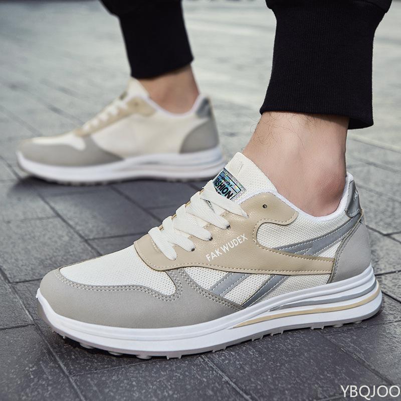 New Men's Shoes for Spring Autumn Breathable Sports Shoes Fashionable Trendy Simple Comfortable Versatile Casual Shoes