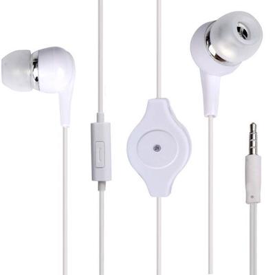 3.5mm Retractable Storage Super Bass Stereo In-Ear Earphone Sport Headset