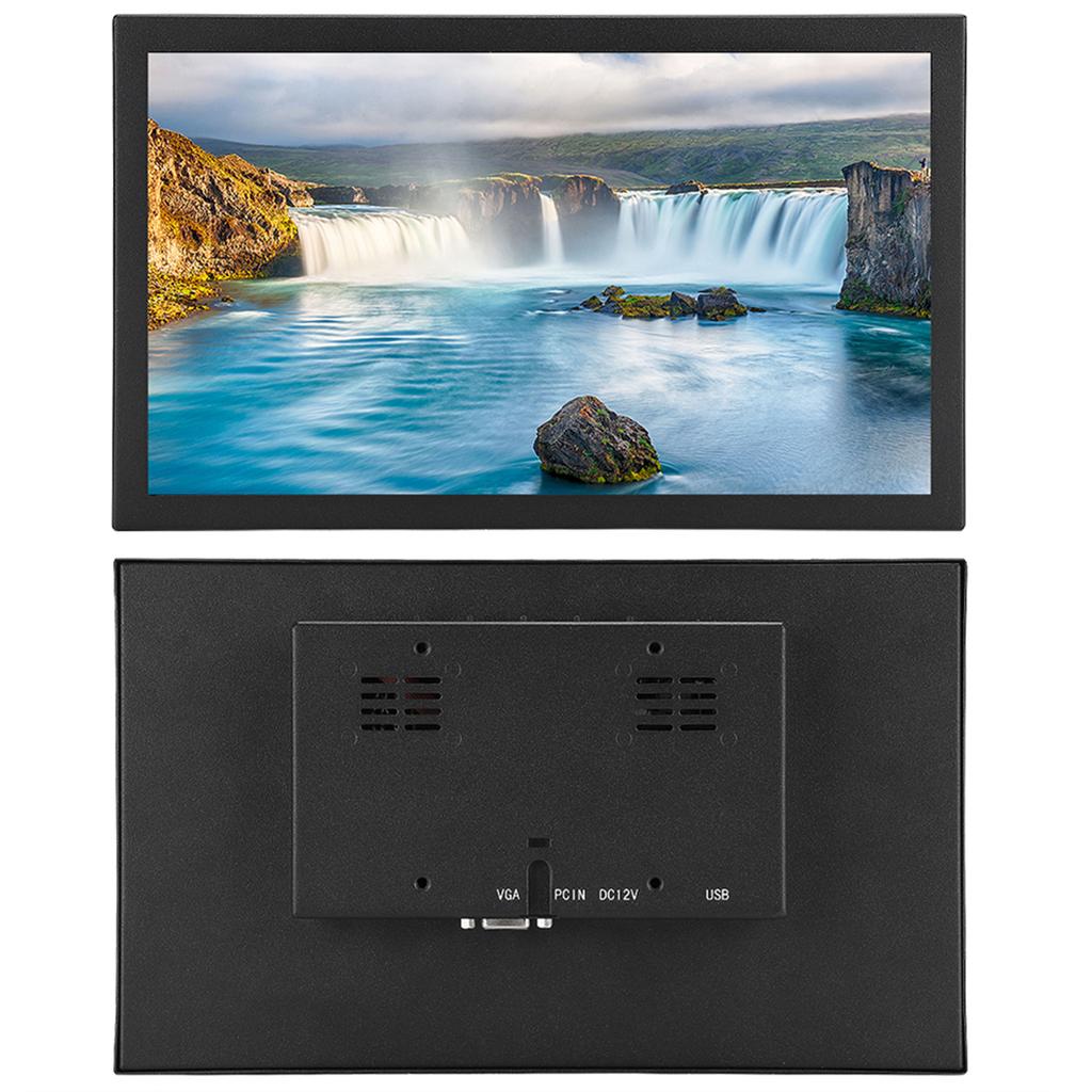 Full HD 11.6in 16:9 TFT Widescreen 1000:1 Contrast Embedded All Metal Industrial Monitor