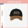 Nyc Letter Fashionable Embroidered Baseball Cap Unisex Street Style Design Color