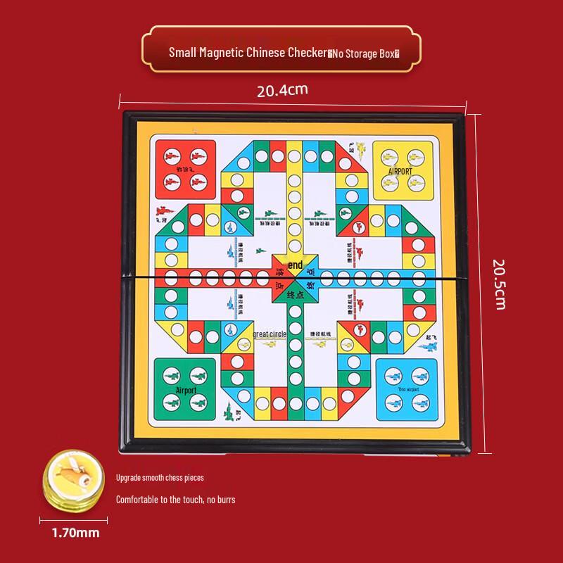 Mussels Flying Chess Foldable Game Board