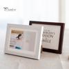 6/7/8/10-Inch/A4 Vintage Wooden Photo Frame Clear Glass Picture Display Frame Rustic Home Office Bedroom Desktop Photo Holder Decoration