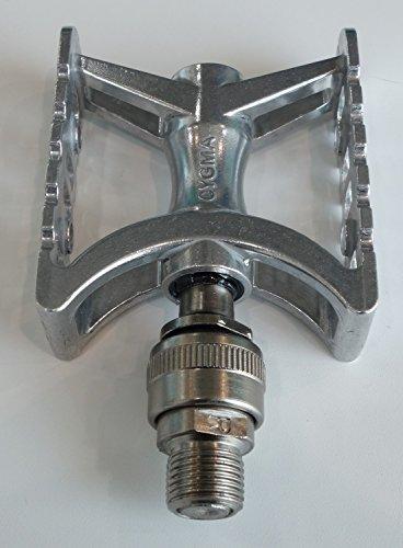 Mikashima (MKS) CYGMA Ezy Bicycle Pedals, Silver
