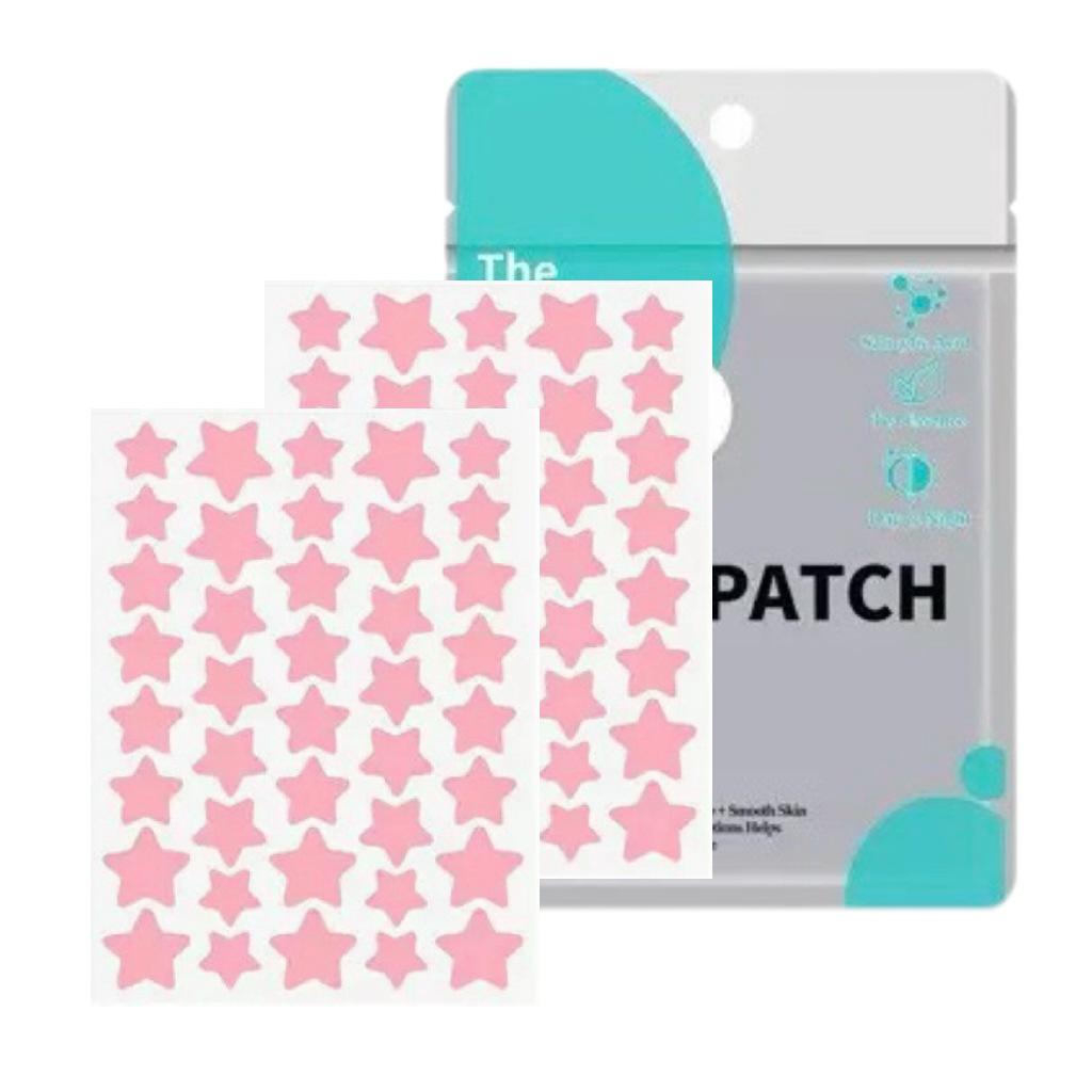 Official Star Acne Patches - 40 Clear, Invisible Hydrocolloid Patches for Pimple Absorption
