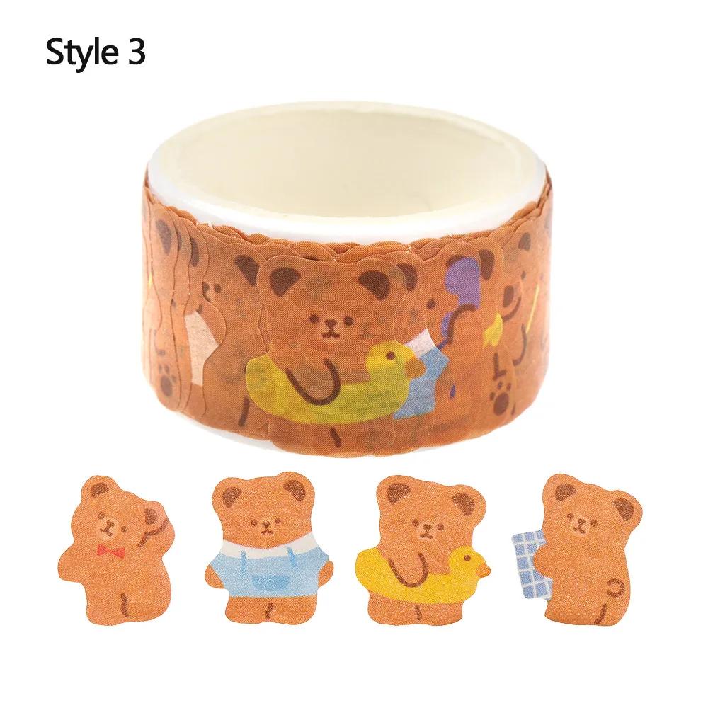 Decorative Washi Tape Tearable Scrapbooking Sticker Decorative Diary Label Tape Stationery Sticker Diary Label School Supplies