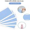 10 Sheets Waterproof Supertape Hair Tape Double Sided Adhesive Super Tape For Lace Wig Toupee Replacement