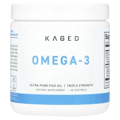 Omega 3, 3x síla, 60 měkkých kapslí