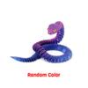 Articulated Snake Figure, 3D Printed Realistic Movable Fidget Toy for Year of Snake Desk Decor - Simulation Animal Model Gi