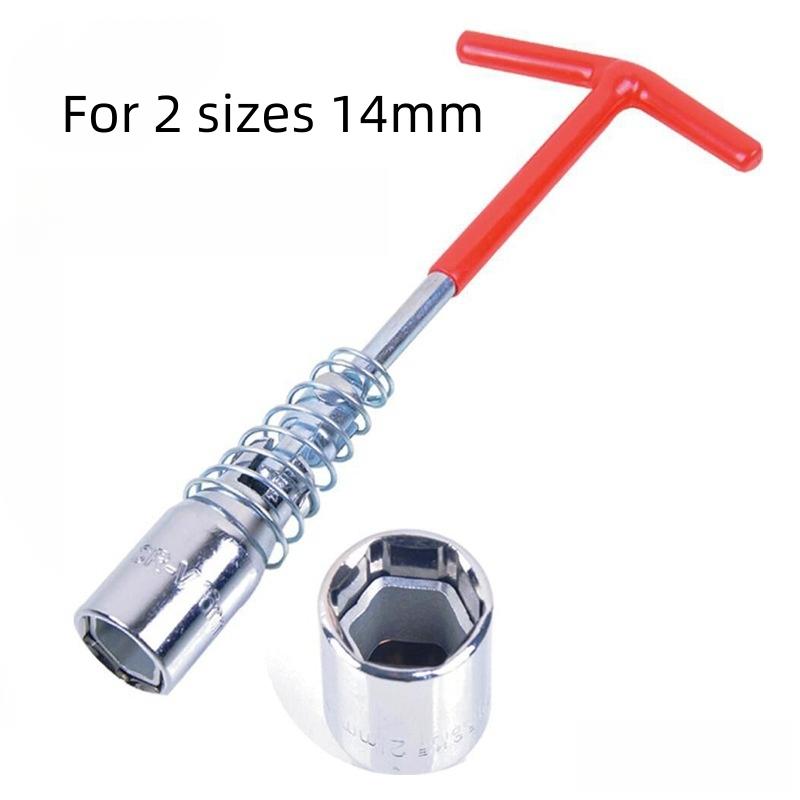 

Рукав для свечи зажигания T-образный 14 16 21 Авто Мотоцикл Снятие Инструмент для свечи зажигания Набор инструментов для авторемонта оранжевый