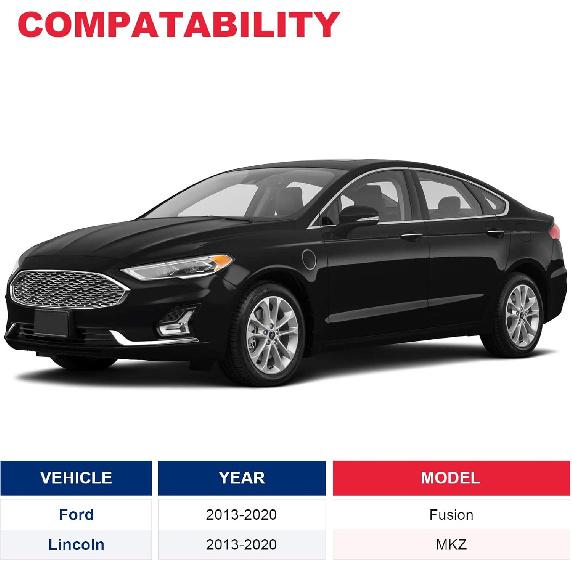 Hood Release Handle With Mounting Bracket,Hood Latch Assembly Fit For 2013- Ford Fusion Lincoln MKZ Replaces# HS7Z-16B626-A, DS7Z-99042C74-A