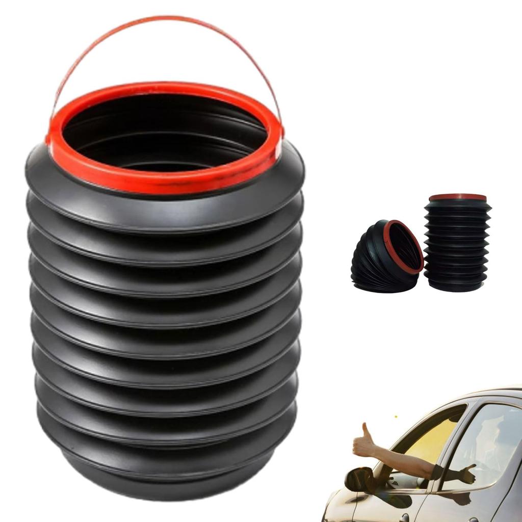Car Trash Can Foldable Mini Garbage Bin Magic Storage Bucket for Vehicle Portable Retractable Umbrella Holder