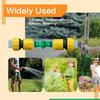 50/5x Double Plug Hose Connector Extender Repair Two Sections of Water Pipes for Car Washing Garden Pipe Connecting Fast Release