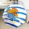 Royal Football Emblem Umbrella 8-Frame for Travel, Camping, Casual Lightweight Portable Umbrella, Essential for Every Family Holidays Gift