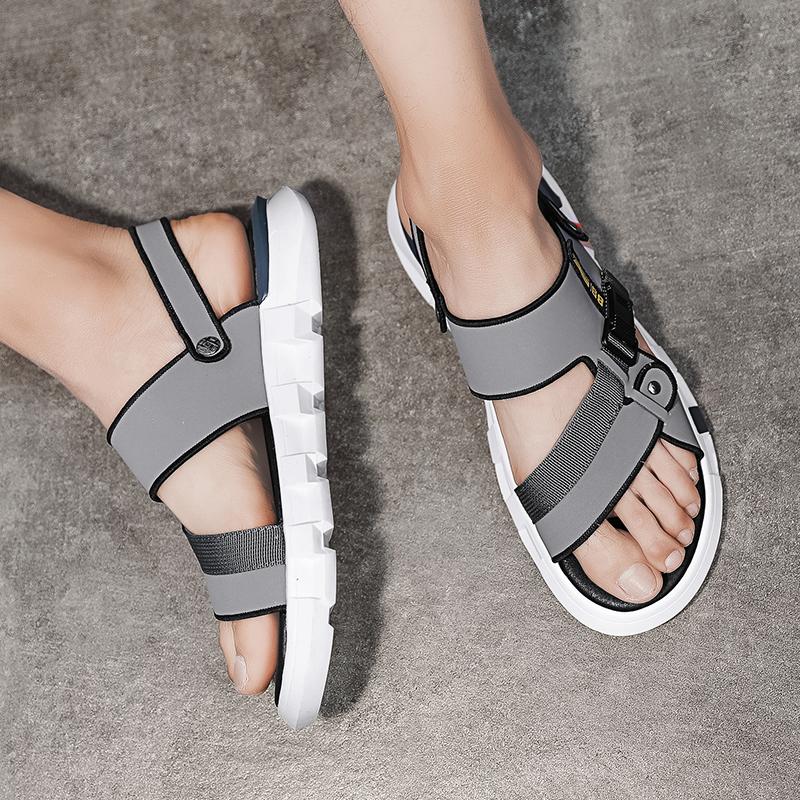 Fashion PARZIVAL Men Sandals Summer Casual Sandals Holiday Beach Sandals Men Shoes Outdoor Male Retro Comfortable Men Sneakers 2024 New