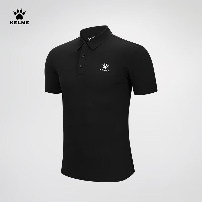 KELME Men's Quick-Dry Sport Polo Shirt