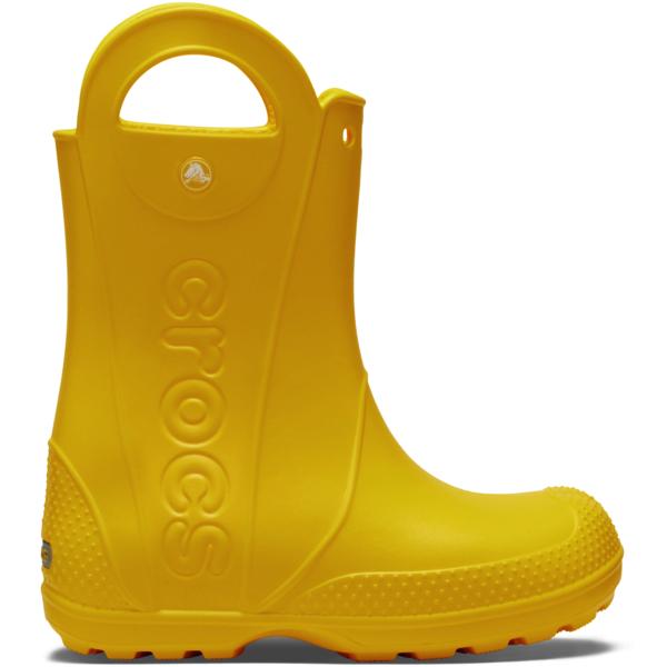 Crocs Handleit Rain Boots Kids Yellow 211052 730