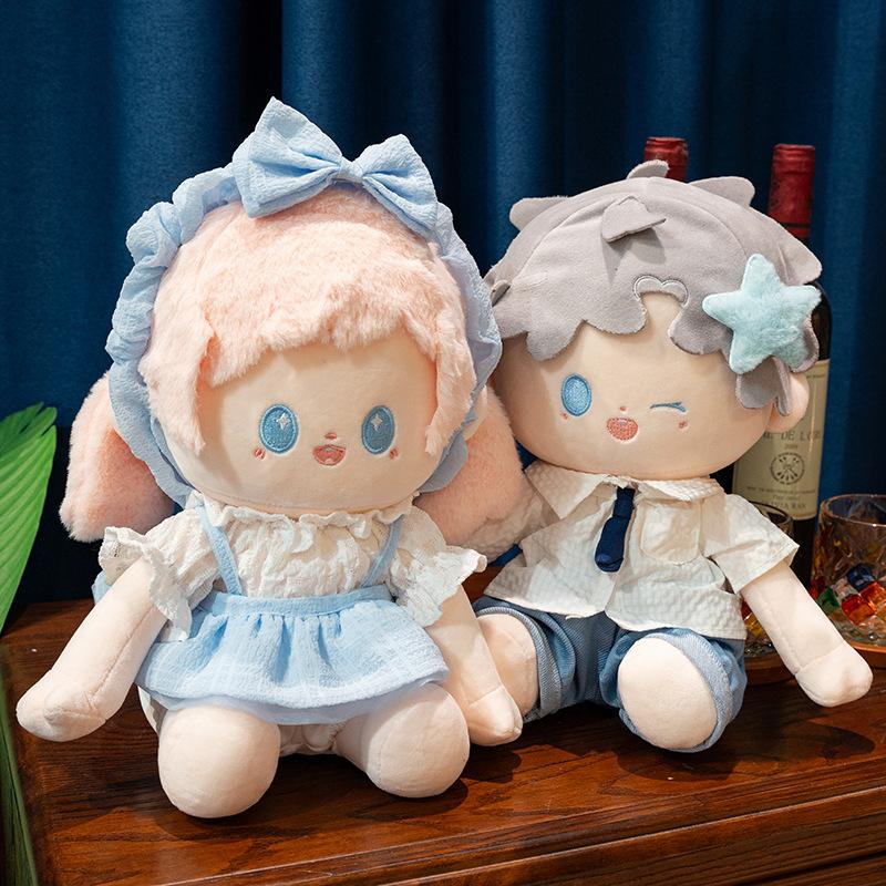 Love and Deepspace Cartoon Plush Toy Cute Rafayel Xavier Stuffed Anime Appease Sleeping Doll Gifts Girl