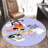 Powerpuff Girls Chair Mat Round Carpet - Home Decor, Office Rug