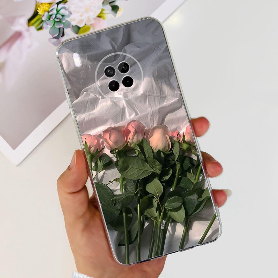 For Huawei Y9a Case Cover For Huawei FRL-22 FRL-23 FRL-L22 FRL-L23 Nova Y9a Phone Case Soft Silicone Clear Protection Funda Capa