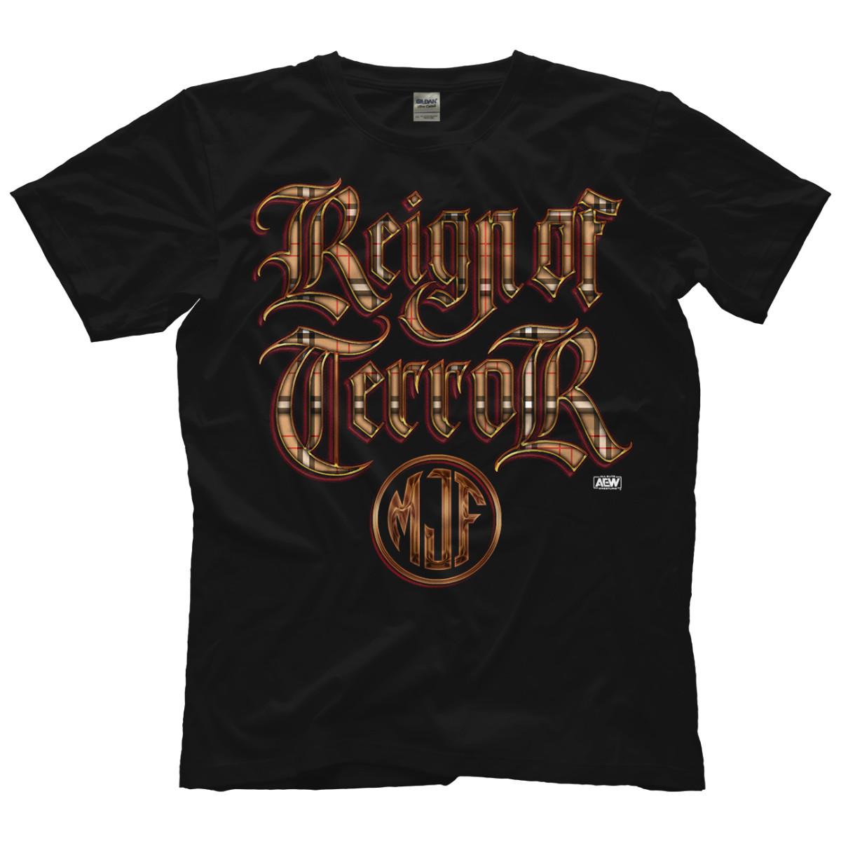 MJF - Reign of Terror AEW Official T-Shirt S разноцветный