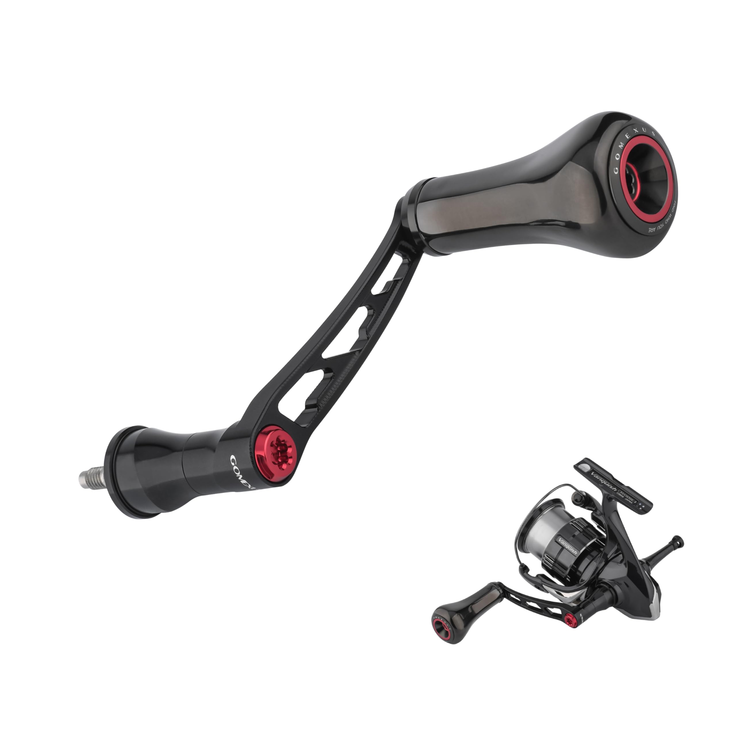 

Рукоятка для катушки Gomexus с титаном, высокая совместимость с Shimano и Daiwa, включая Twin, идеальна для серфовой камбалы и легко кастомизируется, детали Shimano