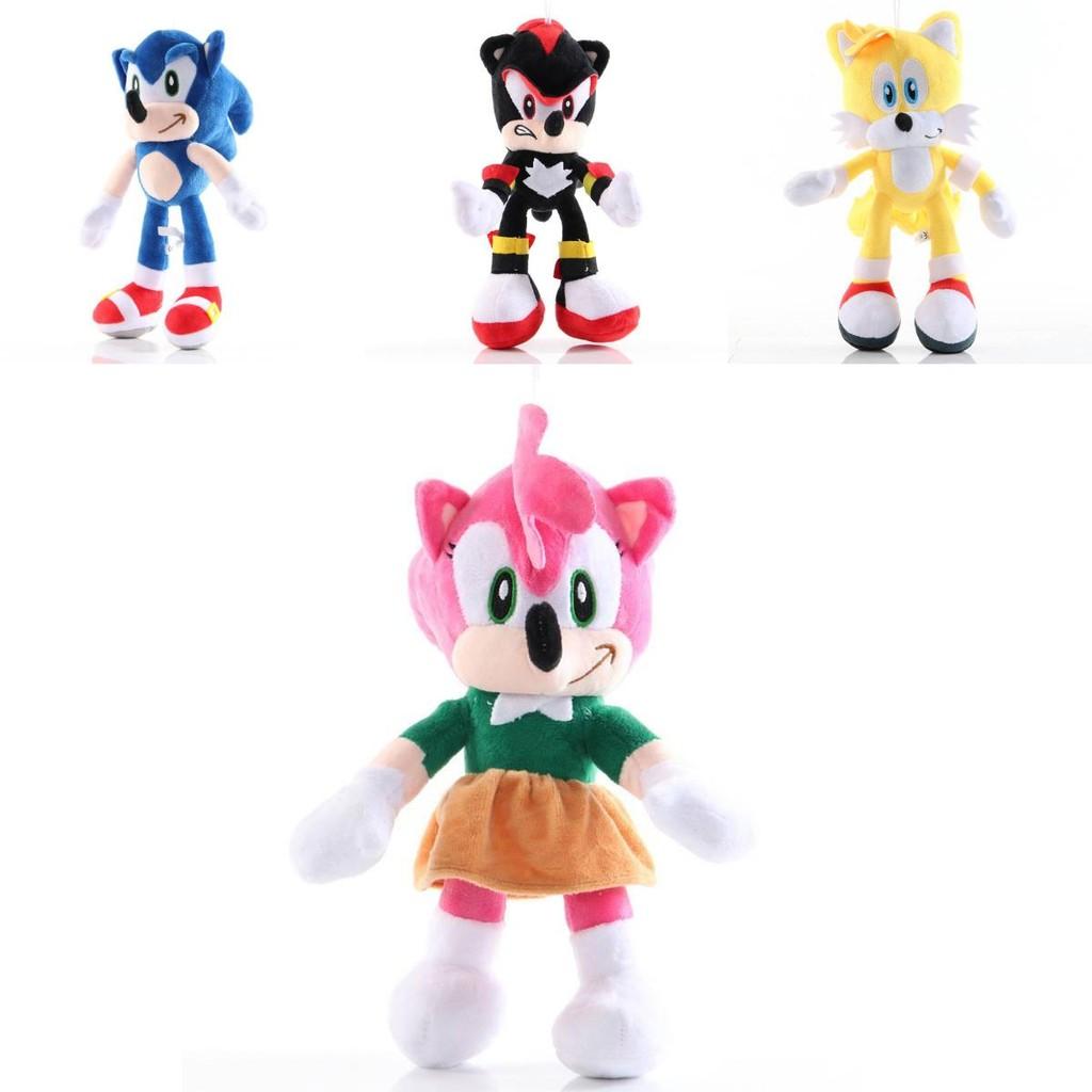 Peluche Sonic Hedgehog Ultra Morbido da 12 Pollici Giocattolo Coccoloso per Adolescenti