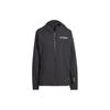 ULT Outdoor Hiking Waterproof, Windproof, Breathable, And Rainproof Windbreaker Jacket Women's Black IV9835