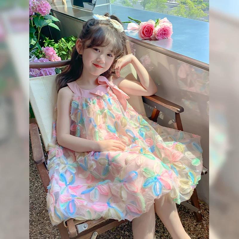 Girls  Summer Princess Tulle Dress XL