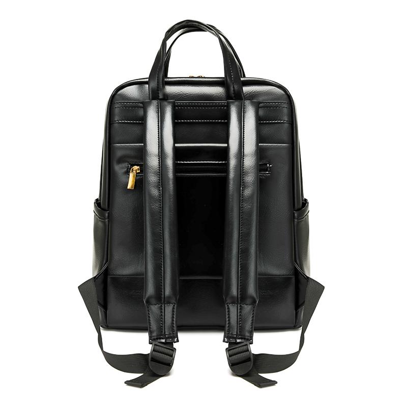 Business Backpack Female PU Backpack Student Schoolbag
