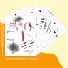 Halloween Makeup Face Stickers Horror Mouth Scar Ghost Festival Masquerade Party Holiday Party Tattoo Stickers