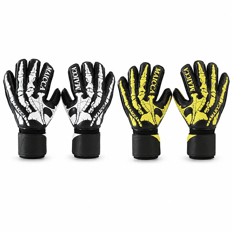 Anti-Slip Wear-Resistant Latex Goalkeeper Gloves for Adults & Kids - Breathable Goalie Training Equipment